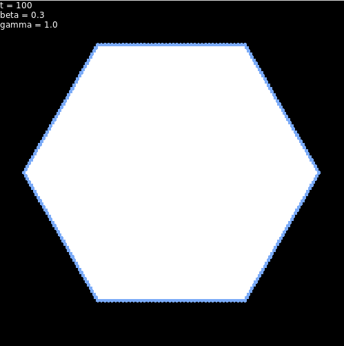 Image de flocon générée